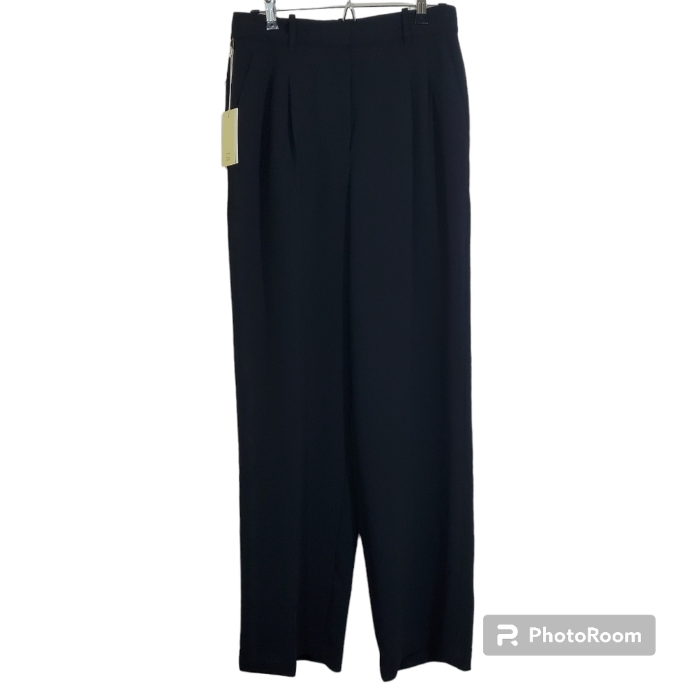 Wilfred Black Wide Leg Trousers